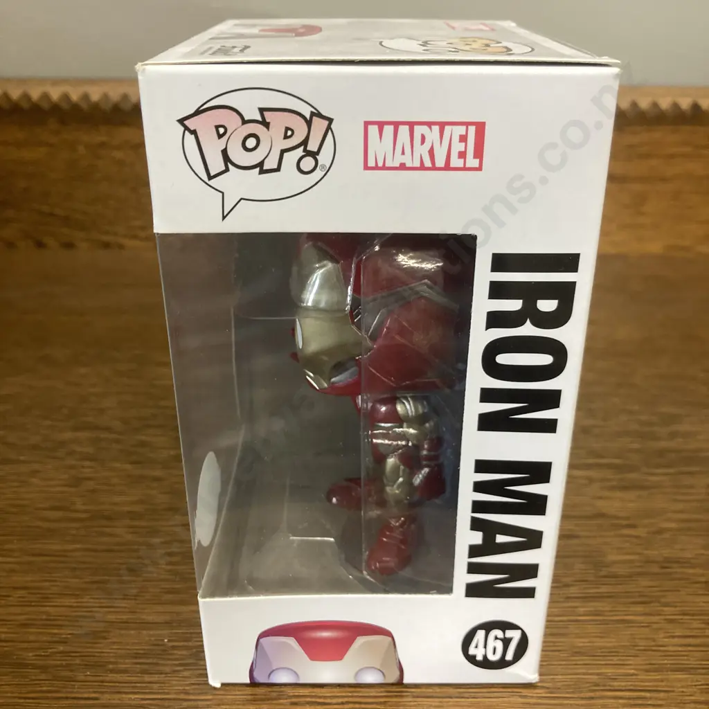Funko Pop! Marvel Avengers Iron Man #467,Special Edition Sticker, Vaulted Image 1++