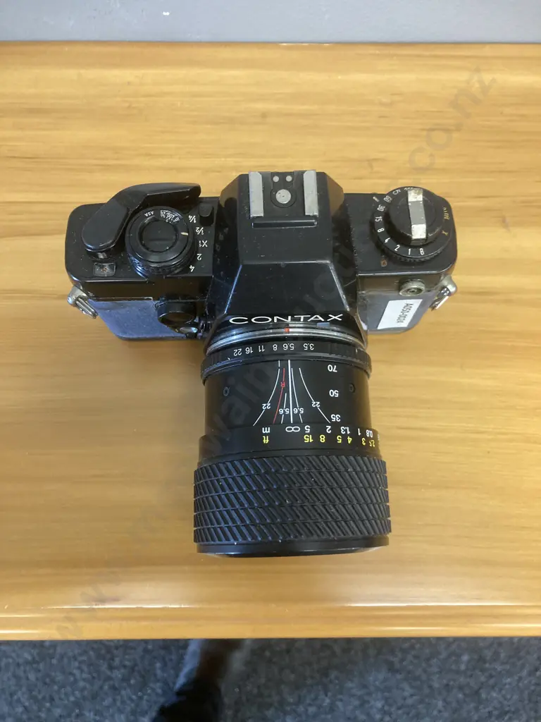 Contax 139 Quartz SLR Film Camera With 35-70mm Tokina SZ-X Lens, Japan. #035795 Image 1++