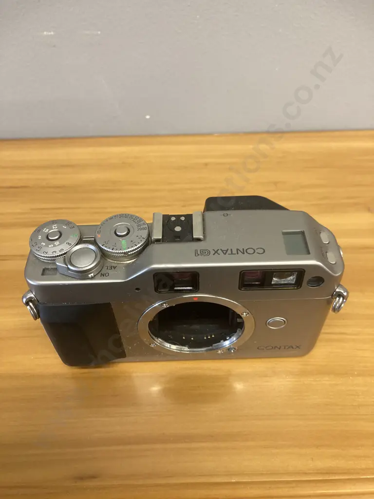Contax G1 Silver Rangefinder 35mm Film Camera Body from JAPAN Image 1++