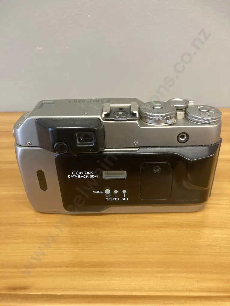 Contax G1 Silver Rangefinder 35mm Film Camera Body from JAPAN Image 1++