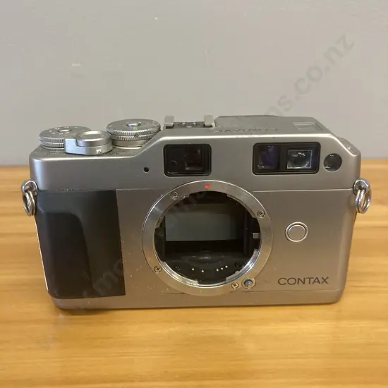 Contax G1 Silver Rangefinder 35mm Film Camera Body from JAPAN