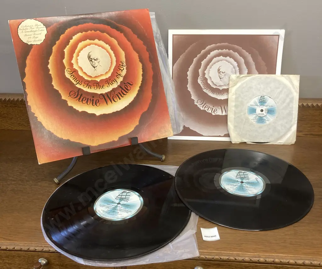 Stevie Wonder - Songs In The Key Of Life, Original 1976 New Zealand 2-LP Vinyl Set STML 6137 Motown Image 1++