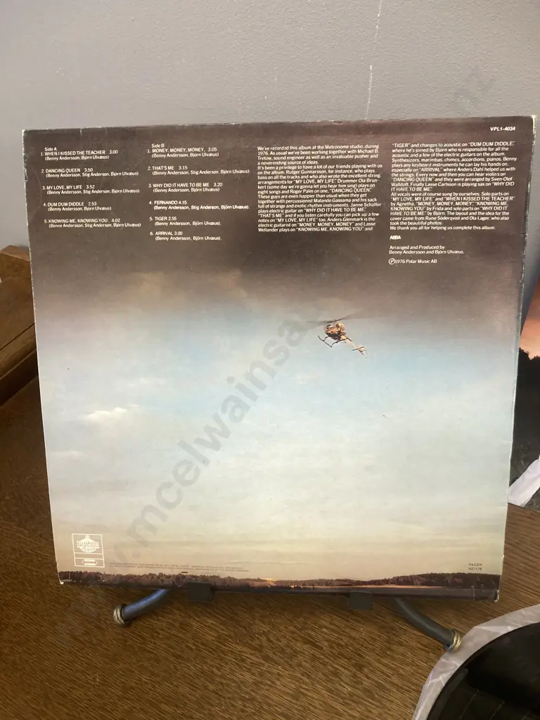 ABBA - Arrival Vinyl LP VPL1-4304 RCA Victor 1976 First New Zealand Sold With 052 Image 1++