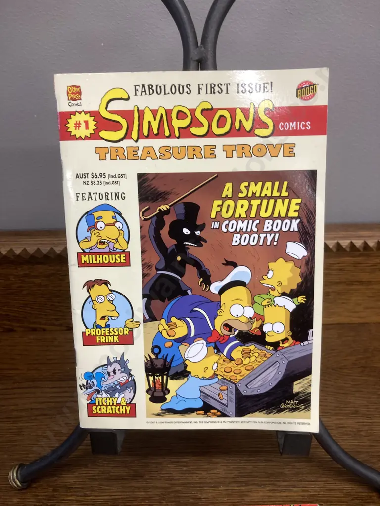 Simpsons Comics #1 - Treasure Trove - Bongo Comics & Futurama Simpsons Infinitely Secret Crossover Crisis #2 Image 1++