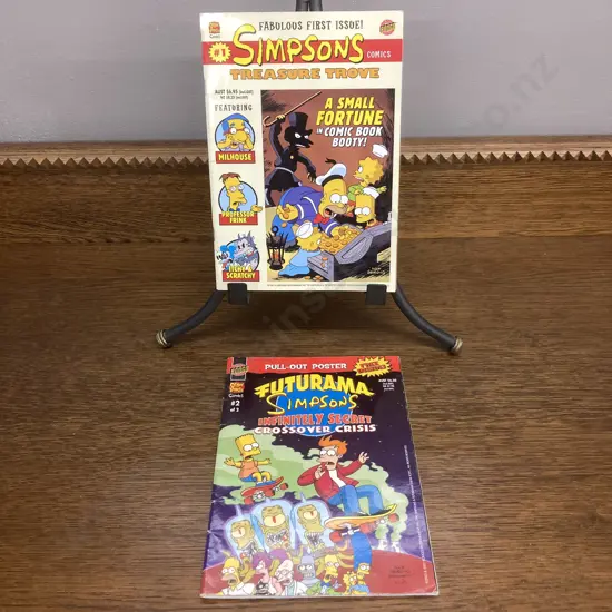 Simpsons Comics #1 - Treasure Trove - Bongo Comics & Futurama Simpsons Infinitely Secret Crossover Crisis #2