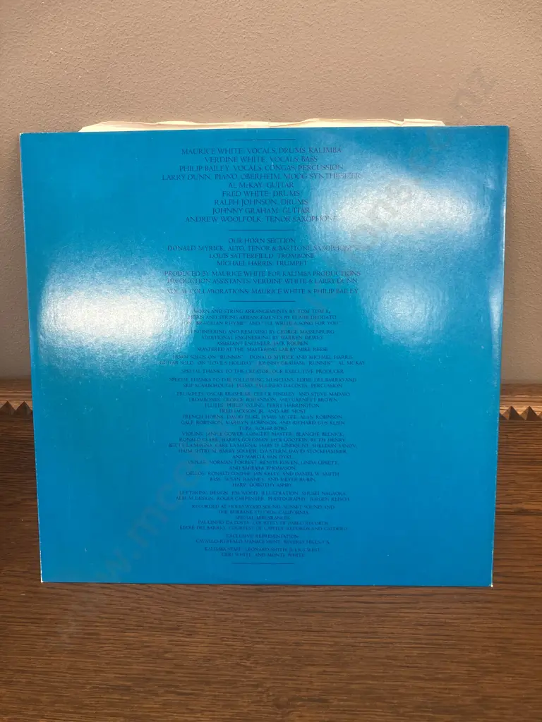 Earth Wind & Fire - All N' All Vinyl LP SBP 237100 CBS Label Original 1977 New Zealand Pressing Includes Lyrics Sleeve Image 1++