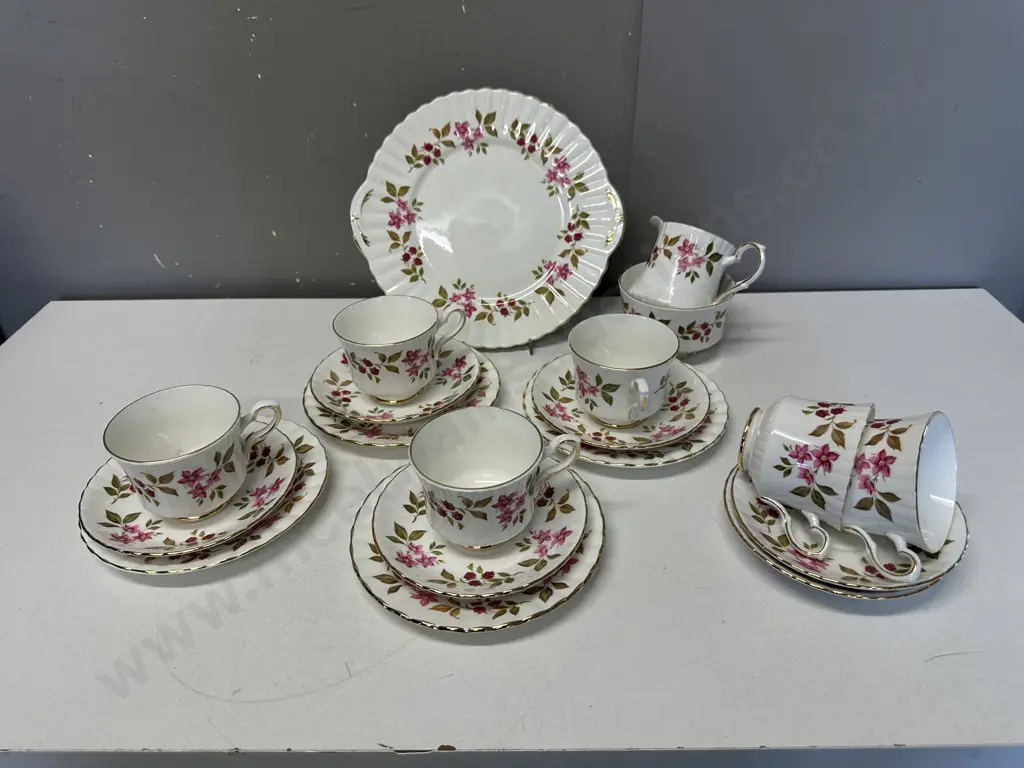 Royal Stafford 'Fragrance' Tea Ware Image 1++