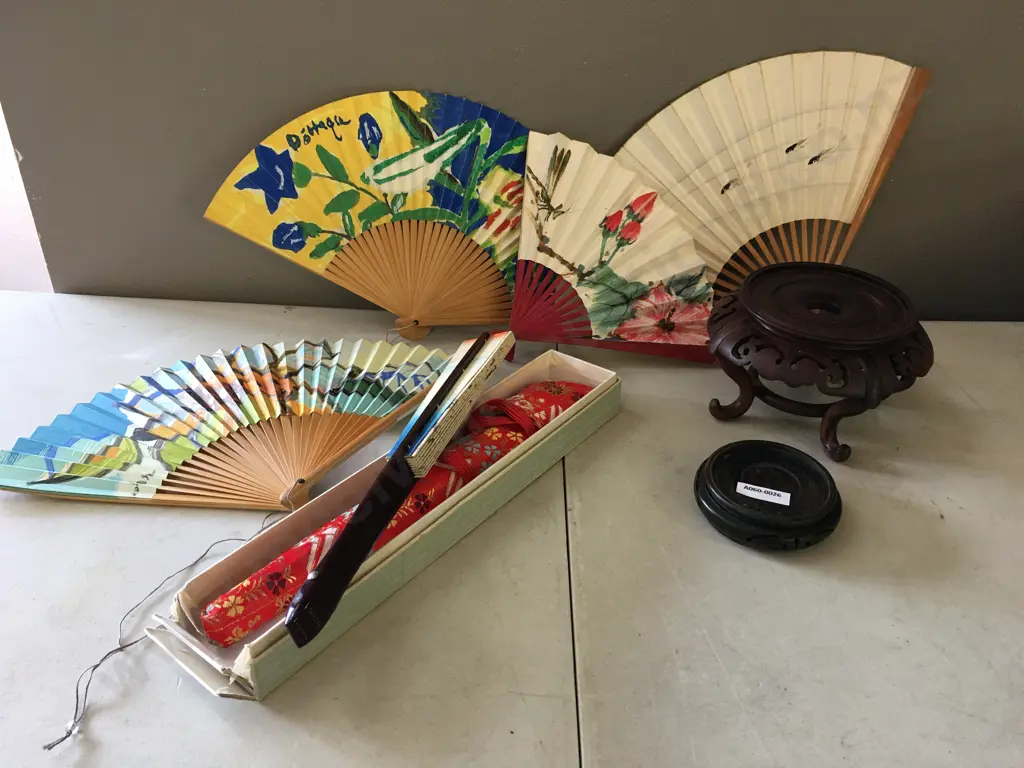 Vintage Fans & Plinths Image 1++