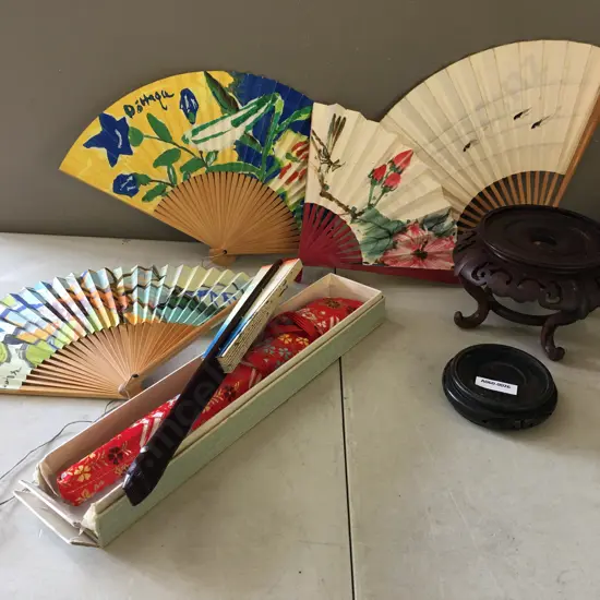Vintage Fans & Plinths
