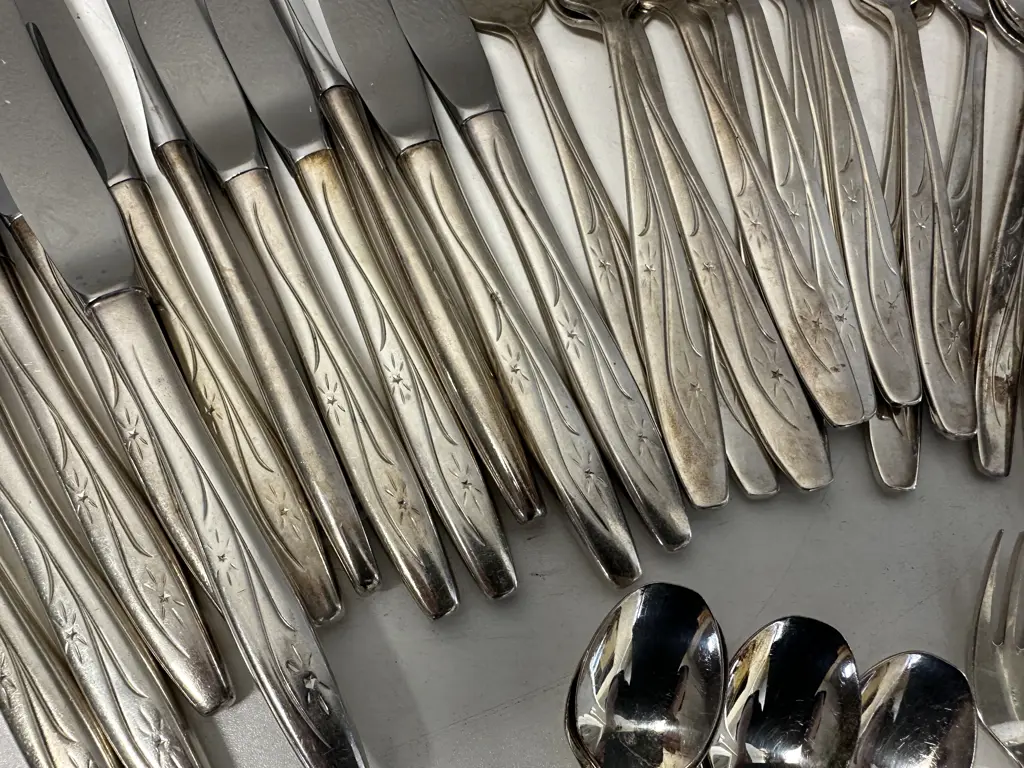 Vintage Rodd 'Stardust' Cutlery Set Image 1++
