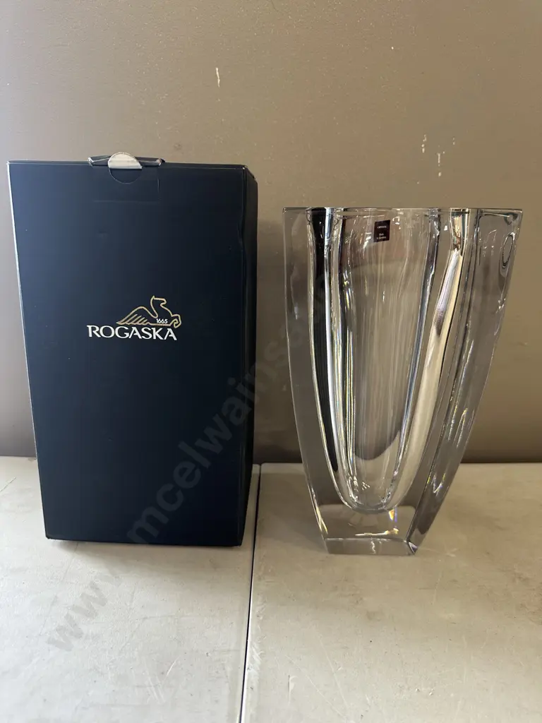 Steklarna Rogaska Nova Crystal Vase H25cm. Image 1++