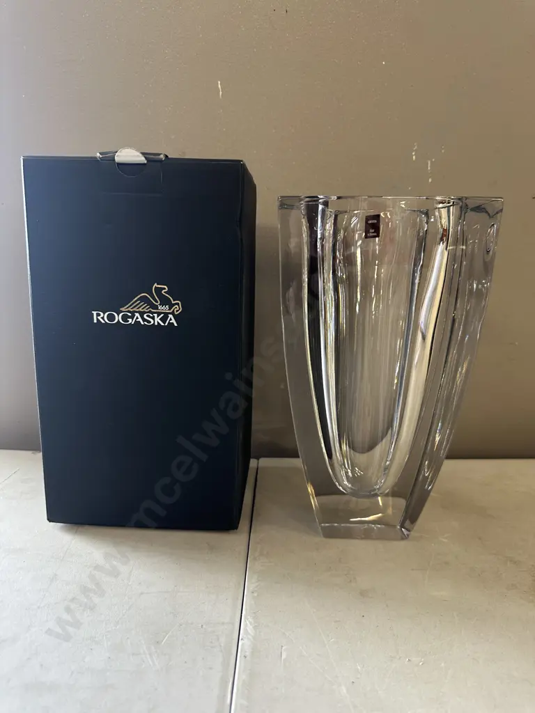 Steklarna Rogaska Nova Crystal Vase H25cm. Image 1++