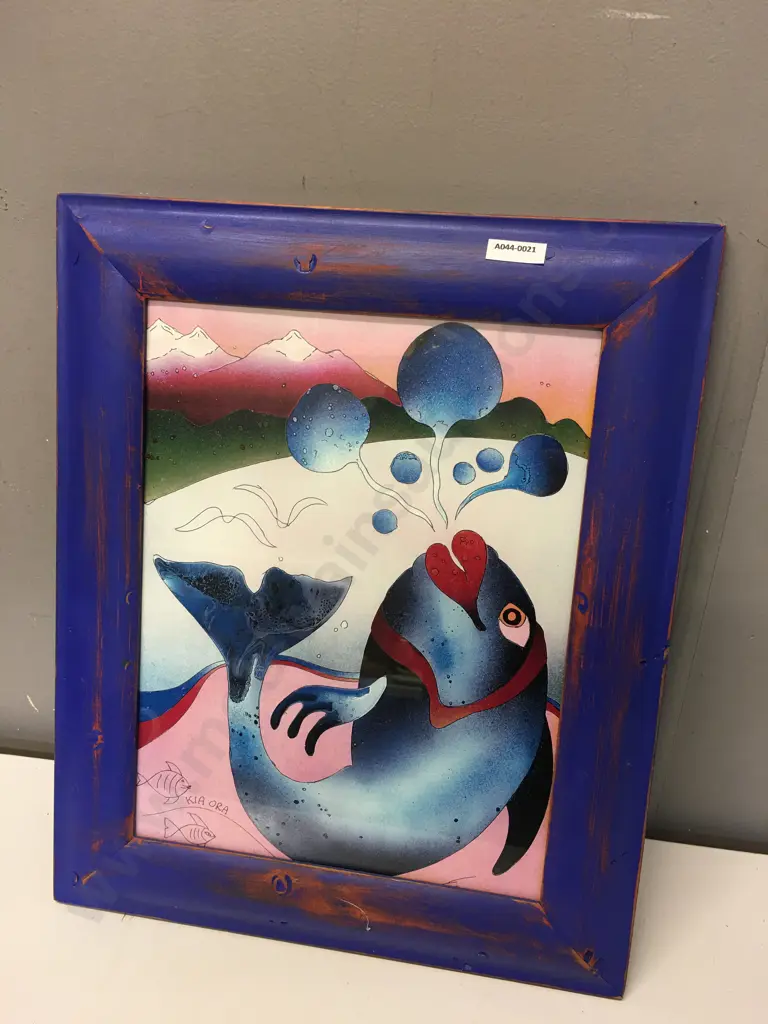 Kia Ora "The Happy Whales Of Kaikoura / NZ" Sold With /20 Image 1++