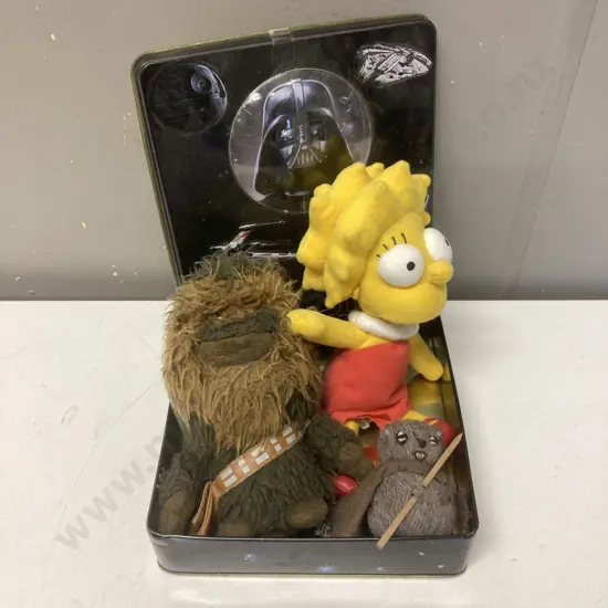 Star Wars Collectible Tin & Soft Toys, Lisa Simpson 9" Plush Doll (2017)