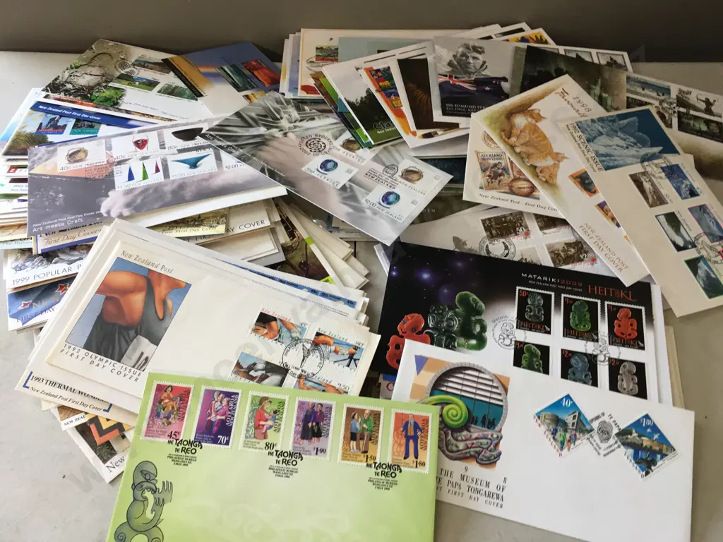 Lot of 200 Plus New Zealand First Day Covers Image 1++