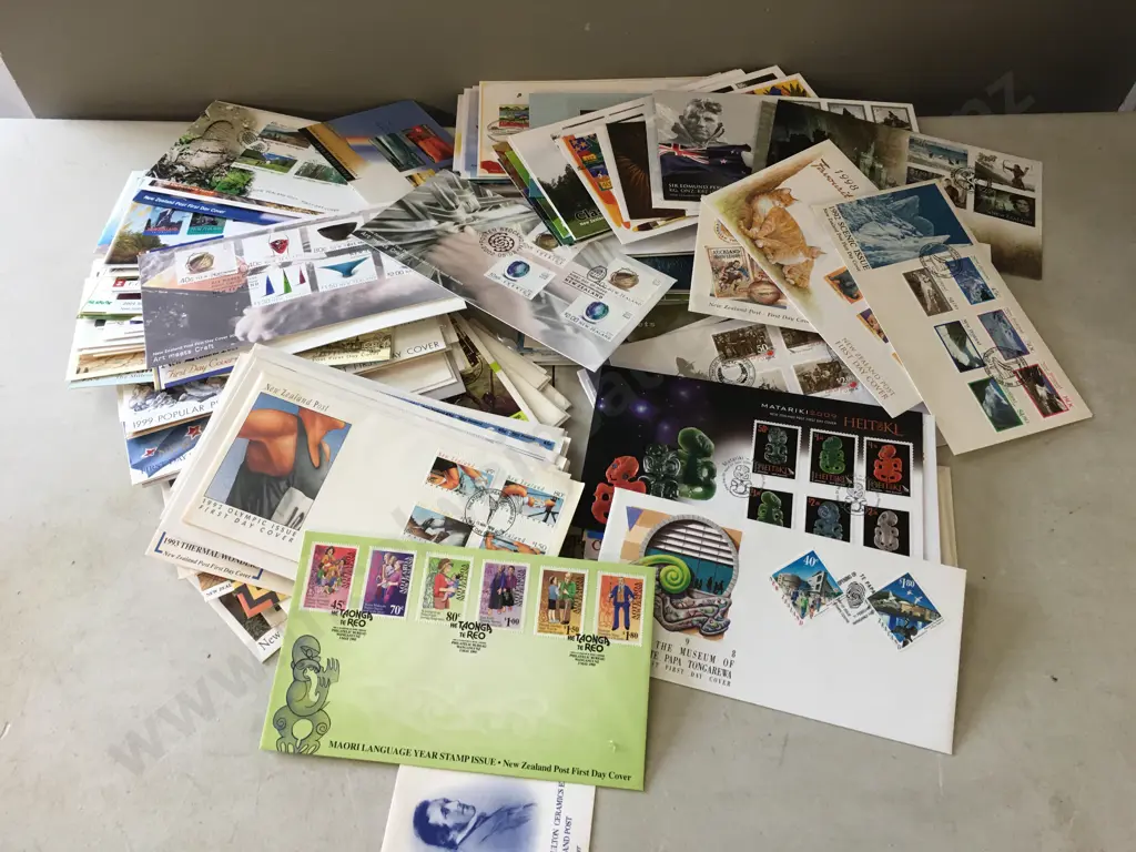 Lot of 200 Plus New Zealand First Day Covers Image 1++