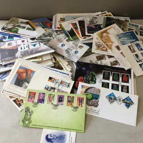 Lot of 200 Plus New Zealand First Day Covers