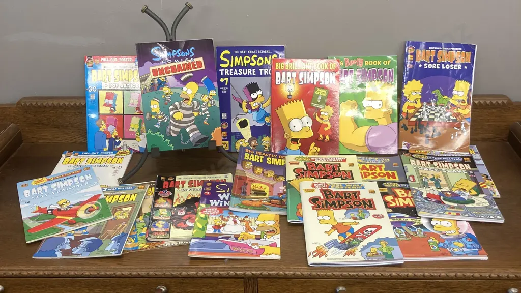 Simpsons Comics x 19 - Unchained, Big Beastly Book, Numero Uno Etc Image 1++