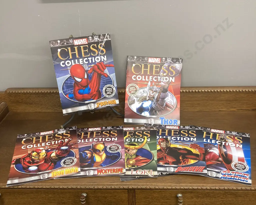 Marvel Chess Collection Magazines 1, 2, 3, 4, 5, 6, 8 Image 1++