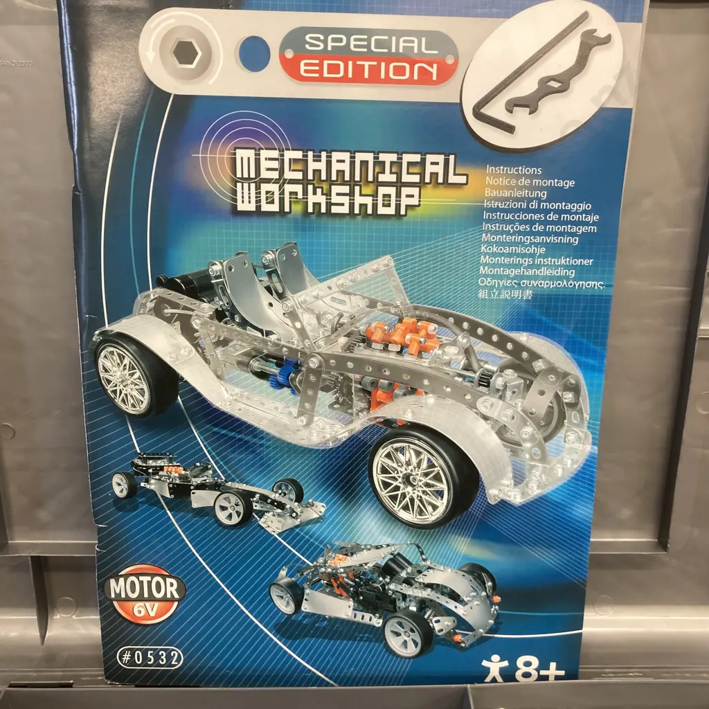 Meccano Special Edition Mechanical Workshop #0532 Image 1++