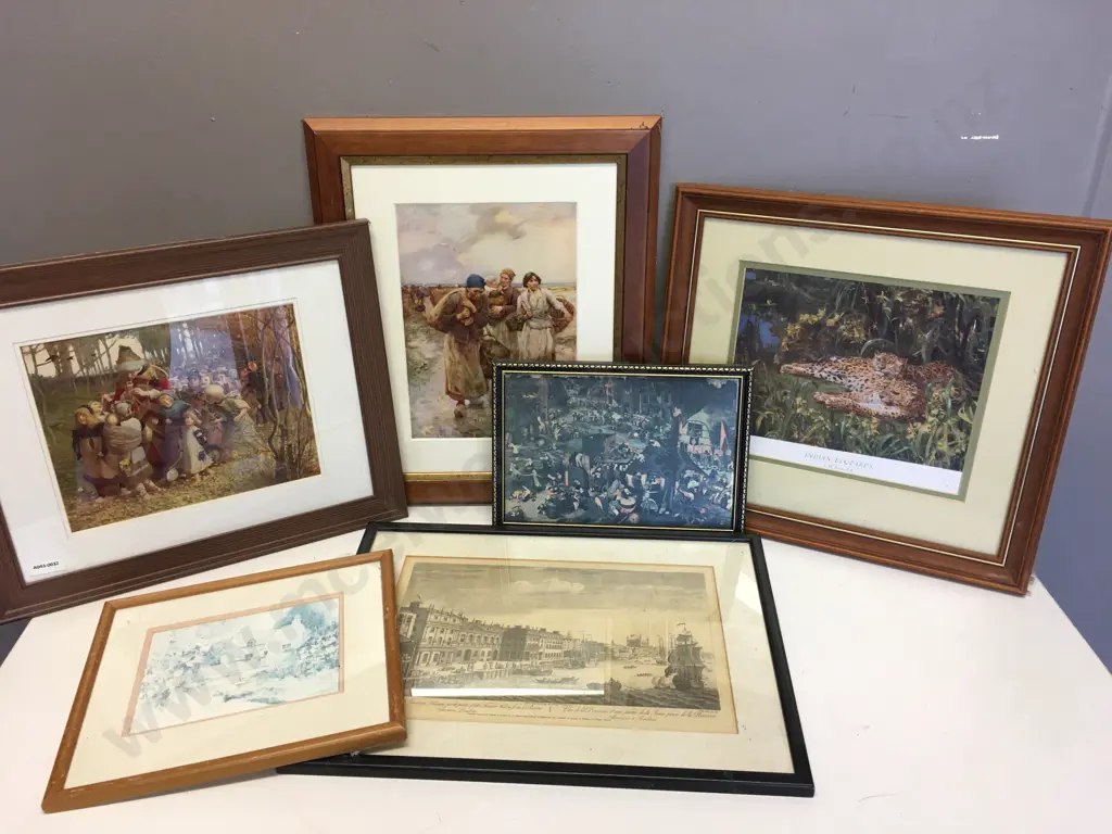 Framed Prints x 6 Image 1++