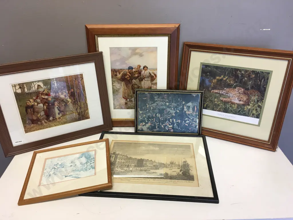 Framed Prints x 6 Image 1++