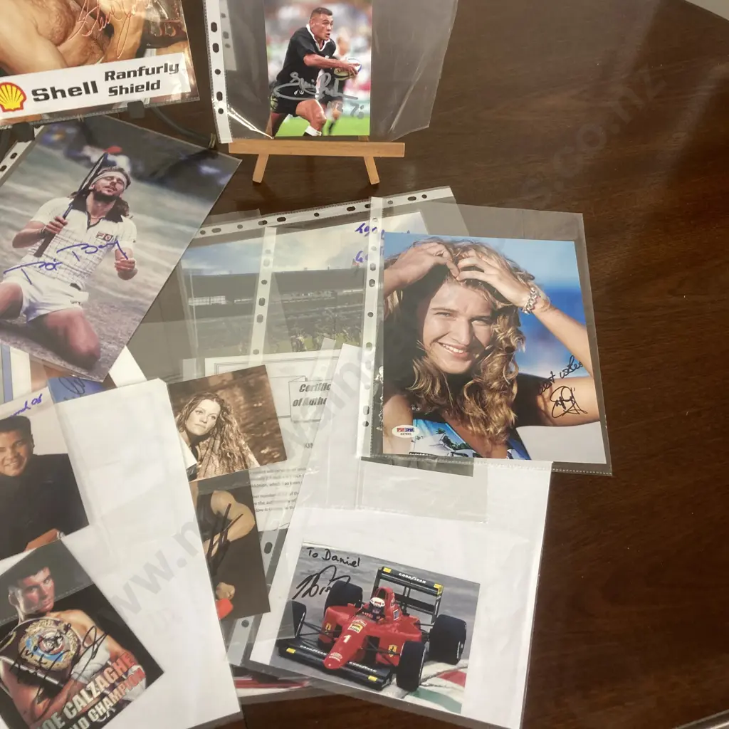 Sports Autographs & Signed Photos - Rugby, League, Boxing, Formula 1, Tennis Etc Image 1++