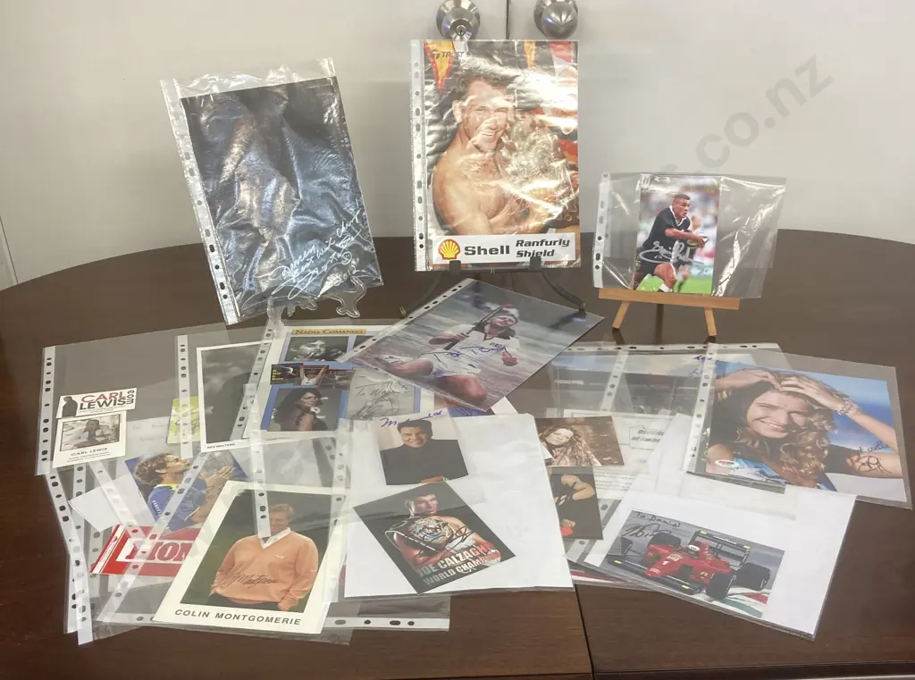 Sports Autographs & Signed Photos - Rugby, League, Boxing, Formula 1, Tennis Etc Image 1++