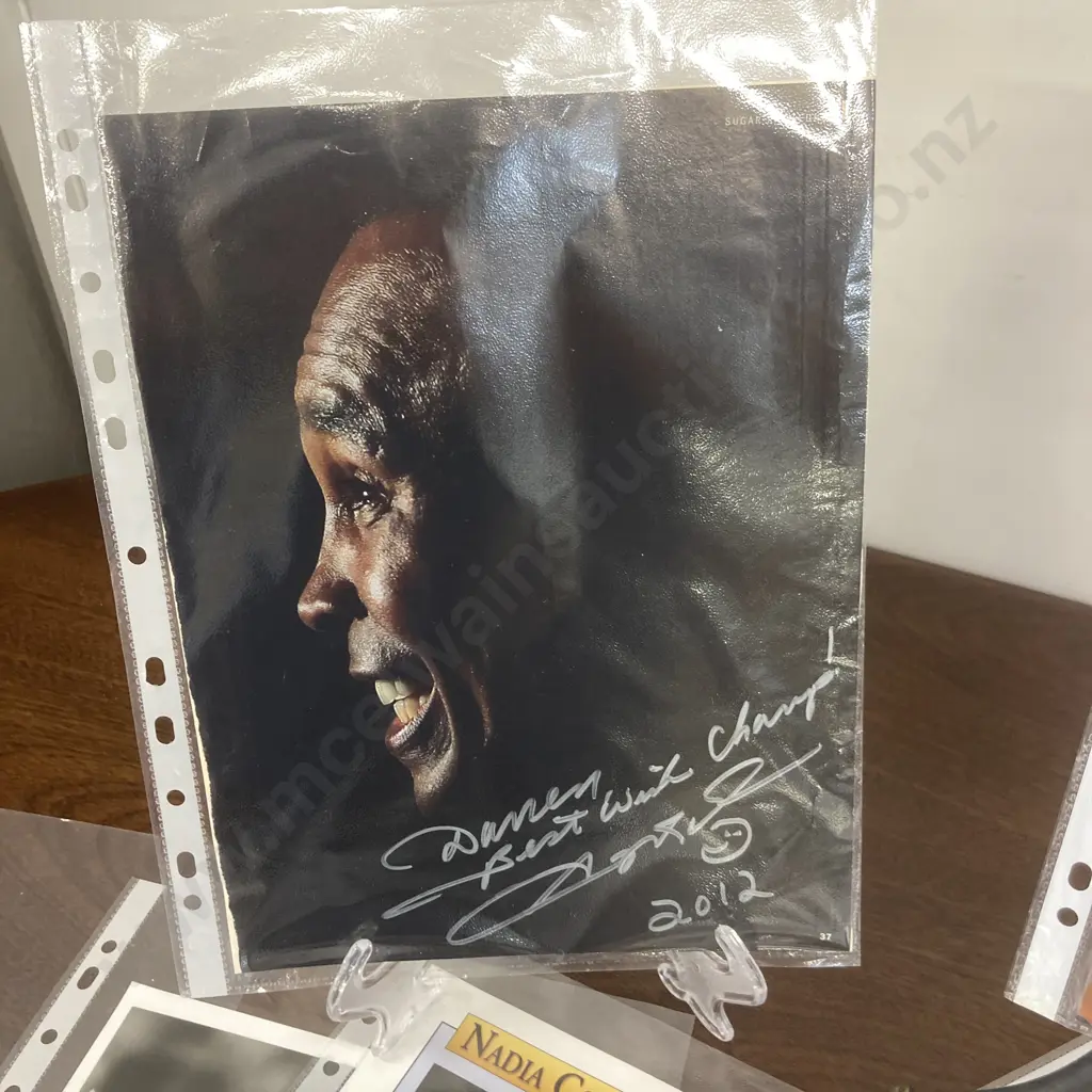 Sports Autographs & Signed Photos - Rugby, League, Boxing, Formula 1, Tennis Etc Image 1++