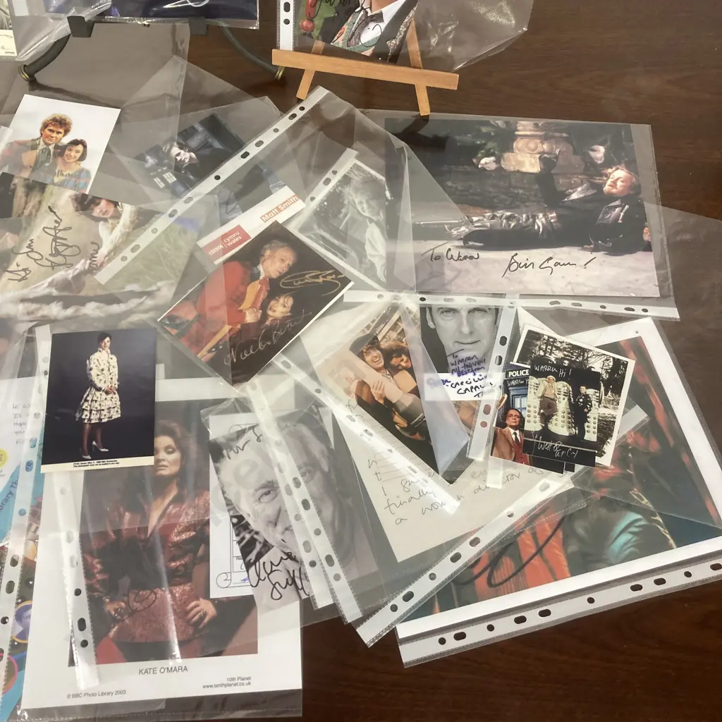 Dr Who Autographs & Signed Photos Etc Image 1++