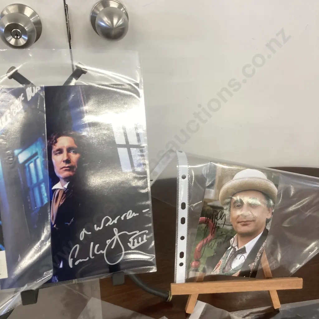 Dr Who Autographs & Signed Photos Etc Image 1++