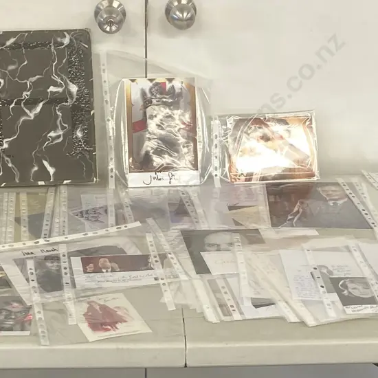 Huge Selection Assorted Autographs & Correspondence