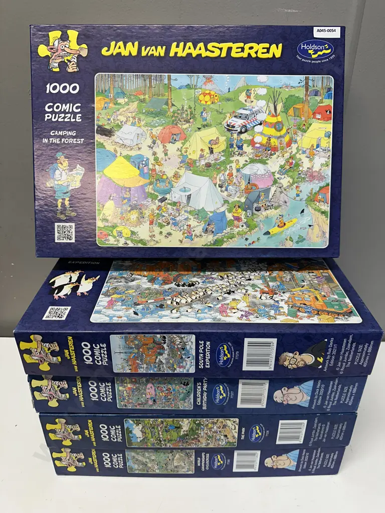 Jan Van Haasteren 1000 Pce Jigsaw Puzzles x 5 Image 1++