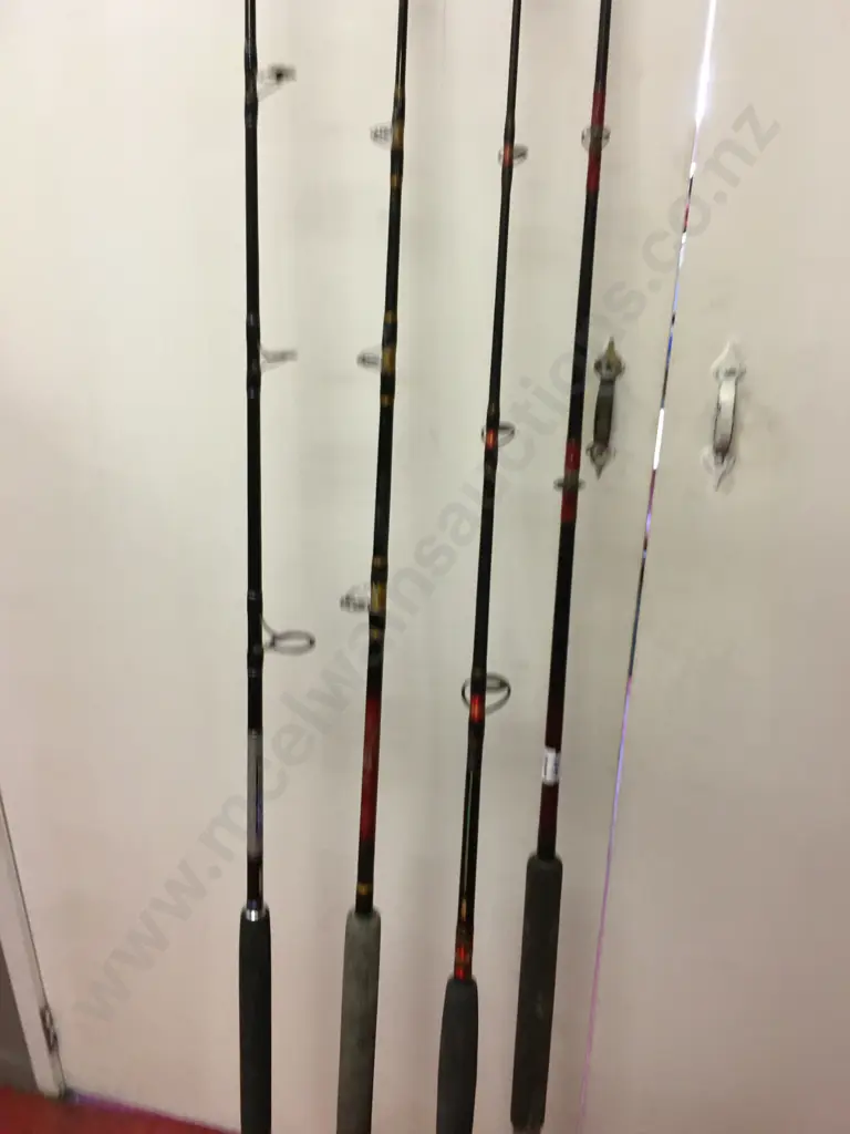 Fishing Rods x 4  - Silstar Power Tip, Shimano Vortex, SL 175 & One Other Image 1++