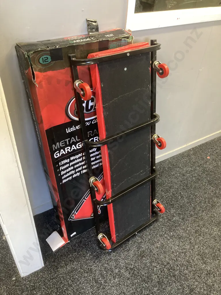 SCA Metal Frame Garage Creeper Image 1++