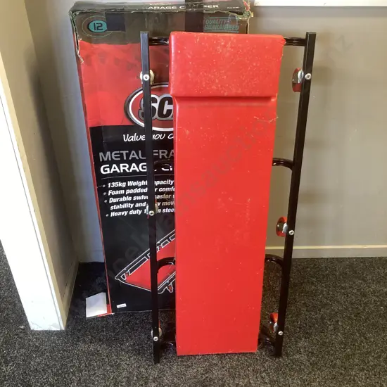 SCA Metal Frame Garage Creeper