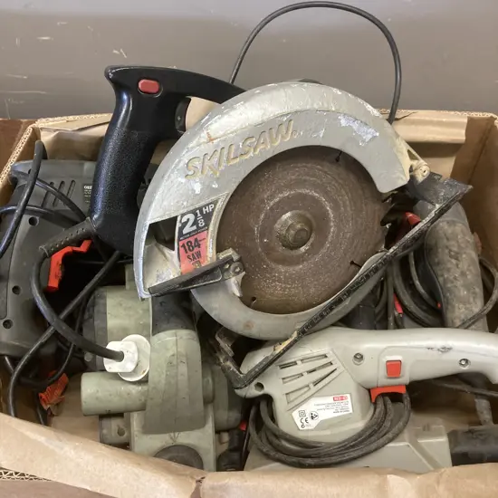 Box Lot Power Tools