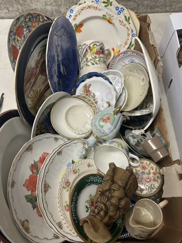Assorted Crockery, Garden Birds Mug, Poole Egg Cup Etc Image 1++