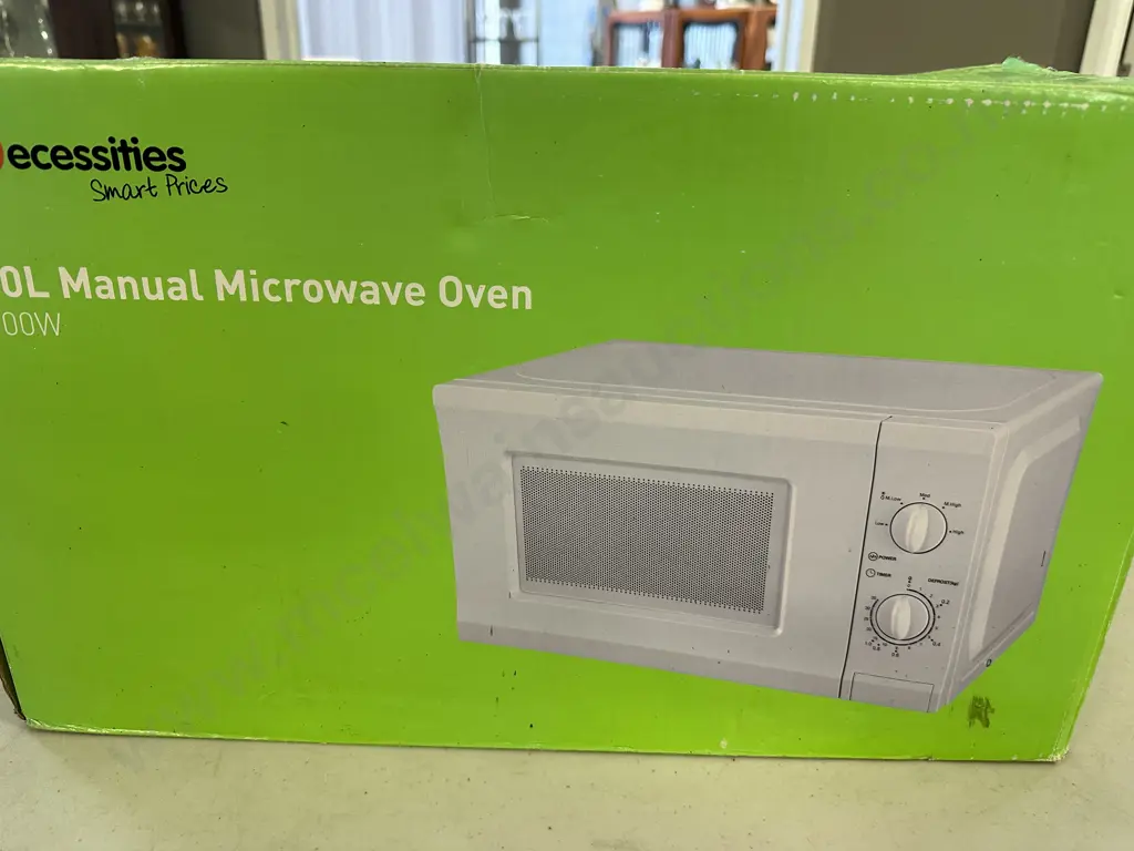 Necessities 20L Manual Microwave Oven Image 1++