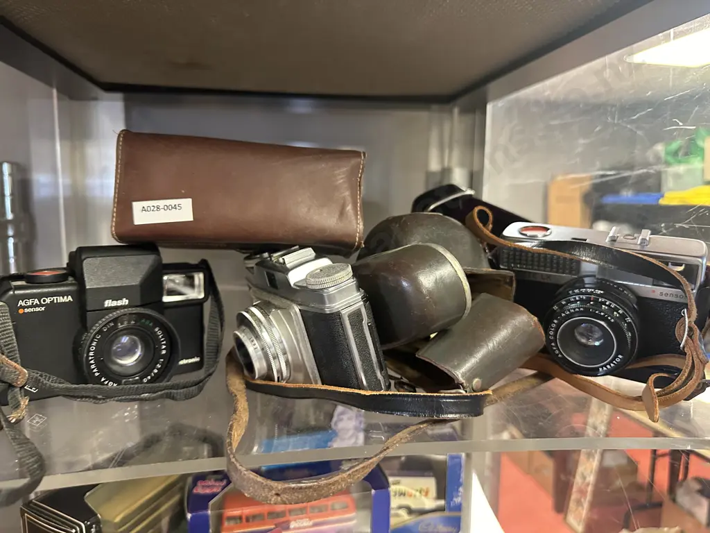 Agfa Silette LK Camera Color-Agnar 45mm 1:2.8 Lens, Agfa Optima, Agfa Silette, Agfa 200 Cameras Image 1++