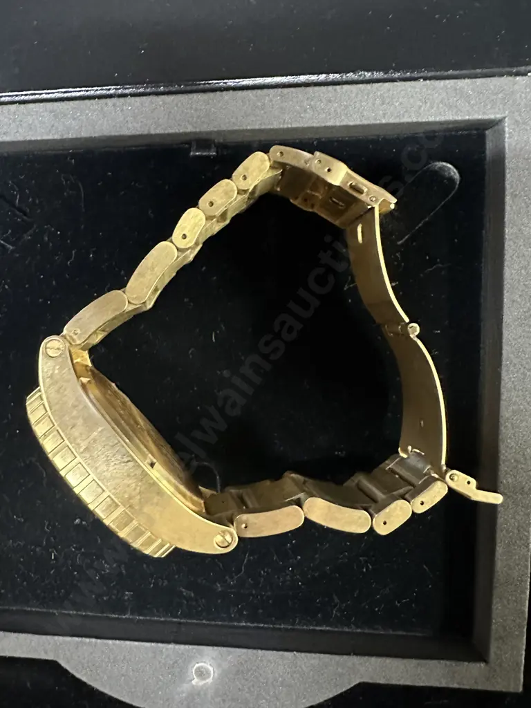 Nixon 51-30 Chrono All Gold Mens Watch - 300m, Stainless Steel, Japan Movement, 20J Image 1++