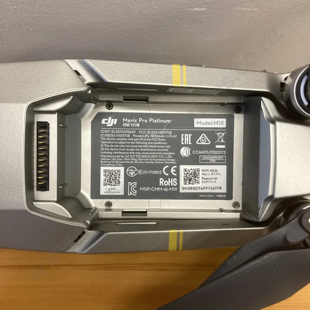 DJI Mavic Pro Platinum Drone In Case Image 1++