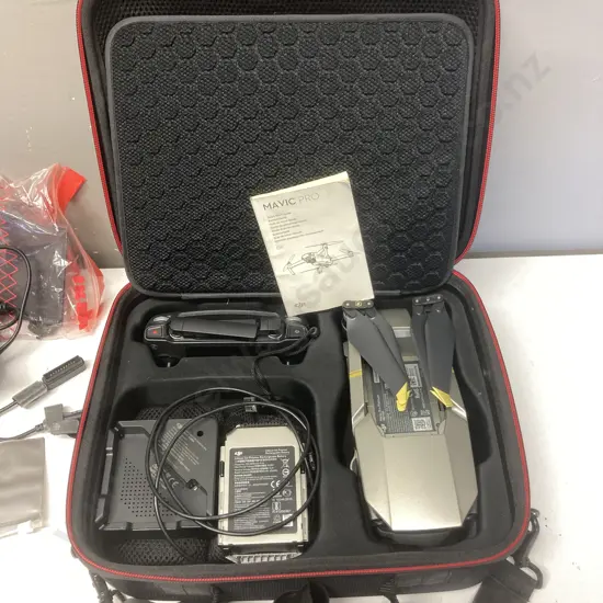 DJI Mavic Pro Platinum Drone In Case