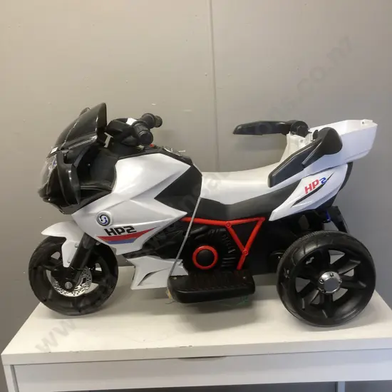 Kids Electric Ride on HP2 Superbike - Black (No Charger)