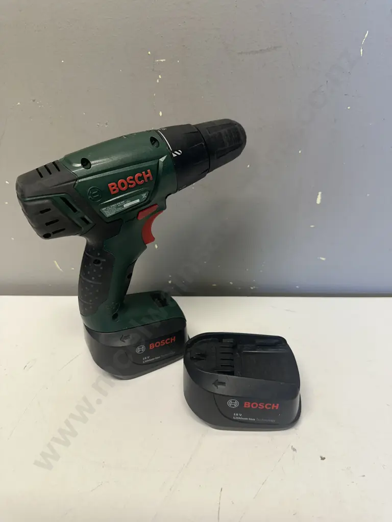 Bosch PSR182S 18V Cordless Drill With Pair of 1.3Ah Batteries Image 1++