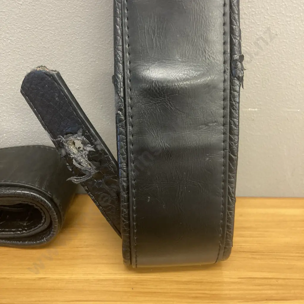 Pitchclip Tuner, Ibanez GU1 Tuner, Dunlop Pick Holder & Picks, Trigger Capo, Custom G02 Garment Leather Guitar Straps Image 1++