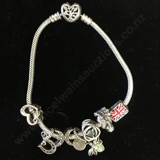 Charm Bracelet With Charms Includes Pandora