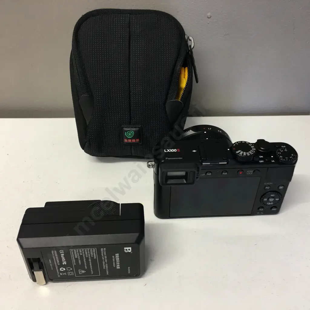 Panasonic LX100II Camera - Model DC-LX100M2 With Leica Lens, Case With Charger & 2 Batteries (Charger Has Foreign Plug) Image 1++