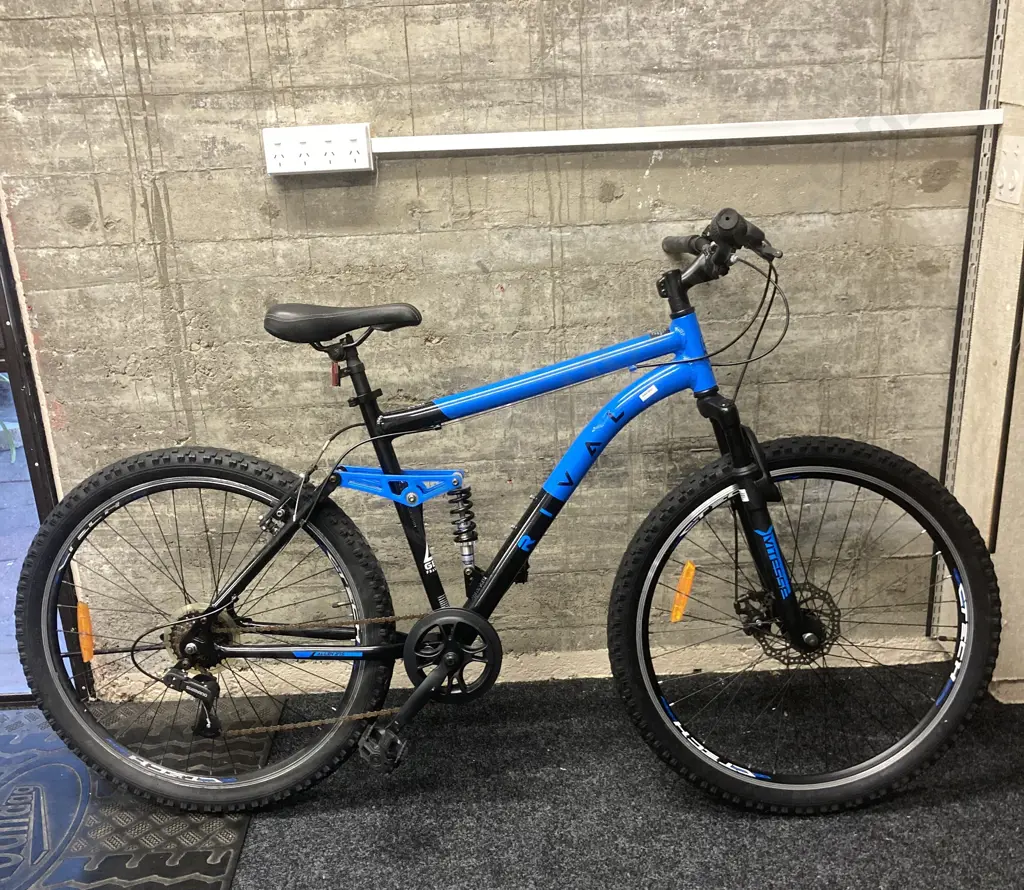 RIVAL Blue & Black Colour Bike Image 1++