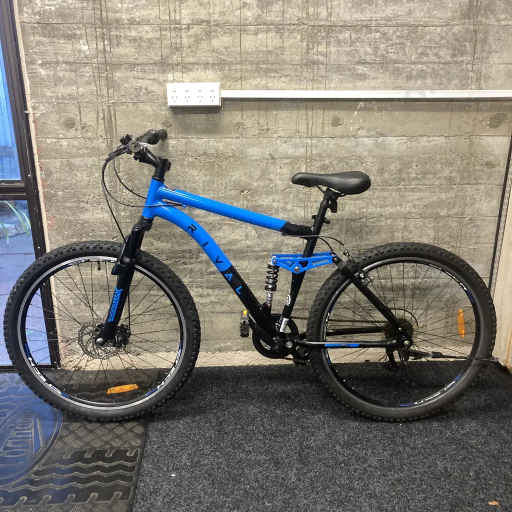 RIVAL Blue & Black Colour Bike Image 1++